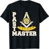 Past Master Symbol Square & Compasses Father's Day Freemason  T-Shirt