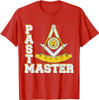 Past Master Symbol Square & Compasses Father's Day Freemason  T-Shirt