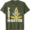 Past Master Symbol Square & Compasses Father's Day Freemason  T-Shirt