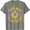 Greats Masonic Prince Hall PHA Master Mason Father's Day T-Shirt