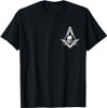 Master Mason Skull Square and Compass, Freemason T-Shirt T-Shirt
