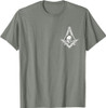 Master Mason Skull Square and Compass, Freemason T-Shirt T-Shirt