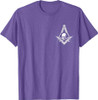 Master Mason Skull Square and Compass, Freemason T-Shirt T-Shirt