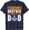 Masonic Fraternal Freemasonry Square Compass T-Shirt