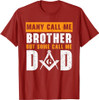 Masonic Fraternal Freemasonry Square Compass T-Shirt