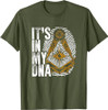 It's In My Dna Masonry Freemasonry Masonic Freemason T-Shirt