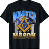 Masonic Pillars Master Mason Lodge Freemason Ring Trowel Bro T-Shirt