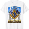 Masonic Pillars Master Mason Lodge Freemason Ring Trowel Bro T-Shirt