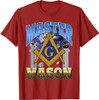 Masonic Pillars Master Mason Lodge Freemason Ring Trowel Bro T-Shirt