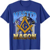 Masonic Pillars Master Mason Lodge Freemason Ring Trowel Bro T-Shirt