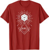 RPG Dice Boardgame Freemason D20 Masonic Cube Maker Templar T-Shirt