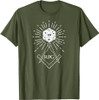 RPG Dice Boardgame Freemason D20 Masonic Cube Maker Templar T-Shirt