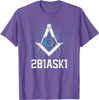 Mason 2B1ASK1 Square and Compass, Freemason - T-Shirt T-Shirt