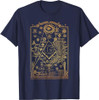 Structure of Freemasonry Square and Compass, Diagram T-Shirt T-Shirt