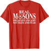 Real Masons Spread Love And Light, Freemason Masonic T-Shirt