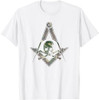 Masonic Square Compass Master Mason Camo - Freemason T-Shirt T-Shirt