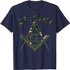 2B1ASK1 Mason Masonic Camo Freemason T-Shirt