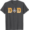 DAD Masonic Sign Father's Day Gift Freemasonry T-Shirt