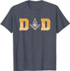 DAD Masonic Sign Father's Day Gift Freemasonry T-Shirt