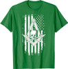 Master Mason American Flag Masonic Skull - Freemason T-Shirt T-Shirt