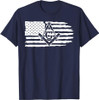 Freemason Masonic Fraternal Freemasonry USA Flag America T-Shirt