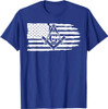 Freemason Masonic Fraternal Freemasonry USA Flag America T-Shirt