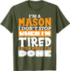 Im A Mason Freemason Masonic Master Masons Freemasonry T-Shirt