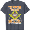 The Harder The Road Freemason Masonic Freemasonry T-Shirt