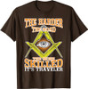 The Harder The Road Freemason Masonic Freemasonry T-Shirt
