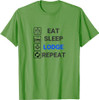 Freemason Eat Sleep Lodge Repeat - Funny Masonic Freemasonry T-Shirt