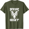 Beware of The Goat Illuminati Believer Freemason Freemasonry T-Shirt