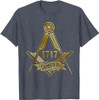 Masonic Freemasonry Fraternal Square Compass 1717 S.M.I.B. T-Shirt