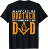 Freemason Dad Masonic Fraternal Freemasonry Square Compass T-Shirt