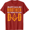 Freemason Dad Masonic Fraternal Freemasonry Square Compass T-Shirt