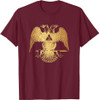 Scottish Rite Eagle 32nd Degree - Freemason Gifts for Men T-Shirt