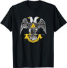 Scottish Rite 32nd Degree Eagle - Freemason Men's Gift T-Shirt
