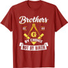 Brothers Masonry Masonic Freemason Freemasonry Mason T-Shirt