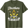 Brothers Masonry Masonic Freemason Freemasonry Mason T-Shirt