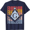 Freemason Groovy Masonic Freemasonry T-Shirt