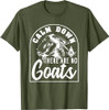 Freemasonry Goat Conspiracy Design T-Shirt