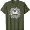 The All Seeing Eye - conspiracy, Freemasonry or Illuminati T-Shirt