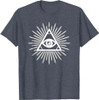 The All Seeing Eye - conspiracy, Freemasonry or Illuminati T-Shirt