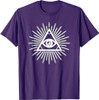 The All Seeing Eye - conspiracy, Freemasonry or Illuminati T-Shirt