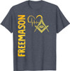 Masonic Freemasonry Fraternal Square Compass Freemasonry T-Shirt