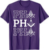 PHA Prince Hall Affiliated Masonic Square & Compass Freemason T-Shirt