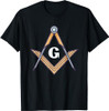 Masonic Square and Compass Freemason T-Shirt
