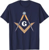 Masonic Square and Compass Freemason T-Shirt