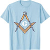 Masonic Square and Compass Freemason T-Shirt