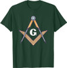 Masonic Square and Compass Freemason T-Shirt