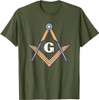 Masonic Square and Compass Freemason T-Shirt